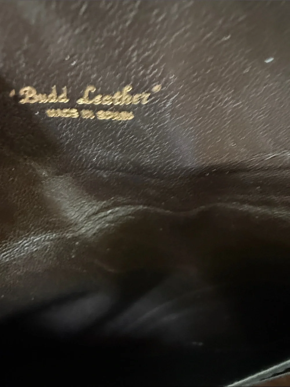 Budd Leather absolute stunning